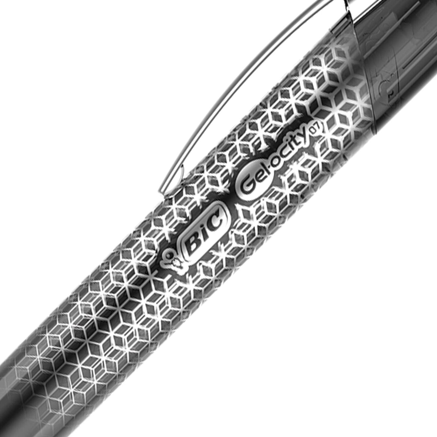 BIC Gel-Ocity Ultra Gel Pens, Medium Point Retracable (0.7mm), Assorted, 3-Count