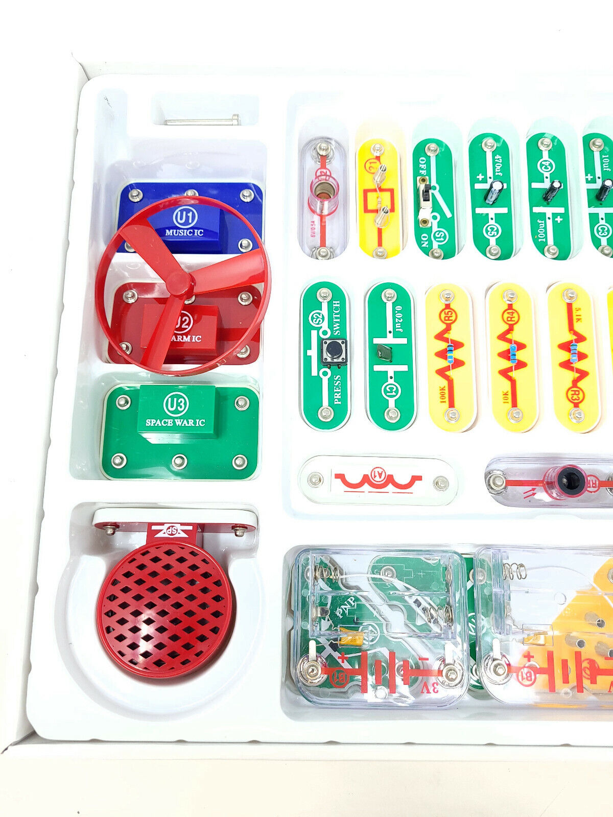 Electronic Snap Kits Circuits SC-300 Elenco - Electronics - NO MANUAL