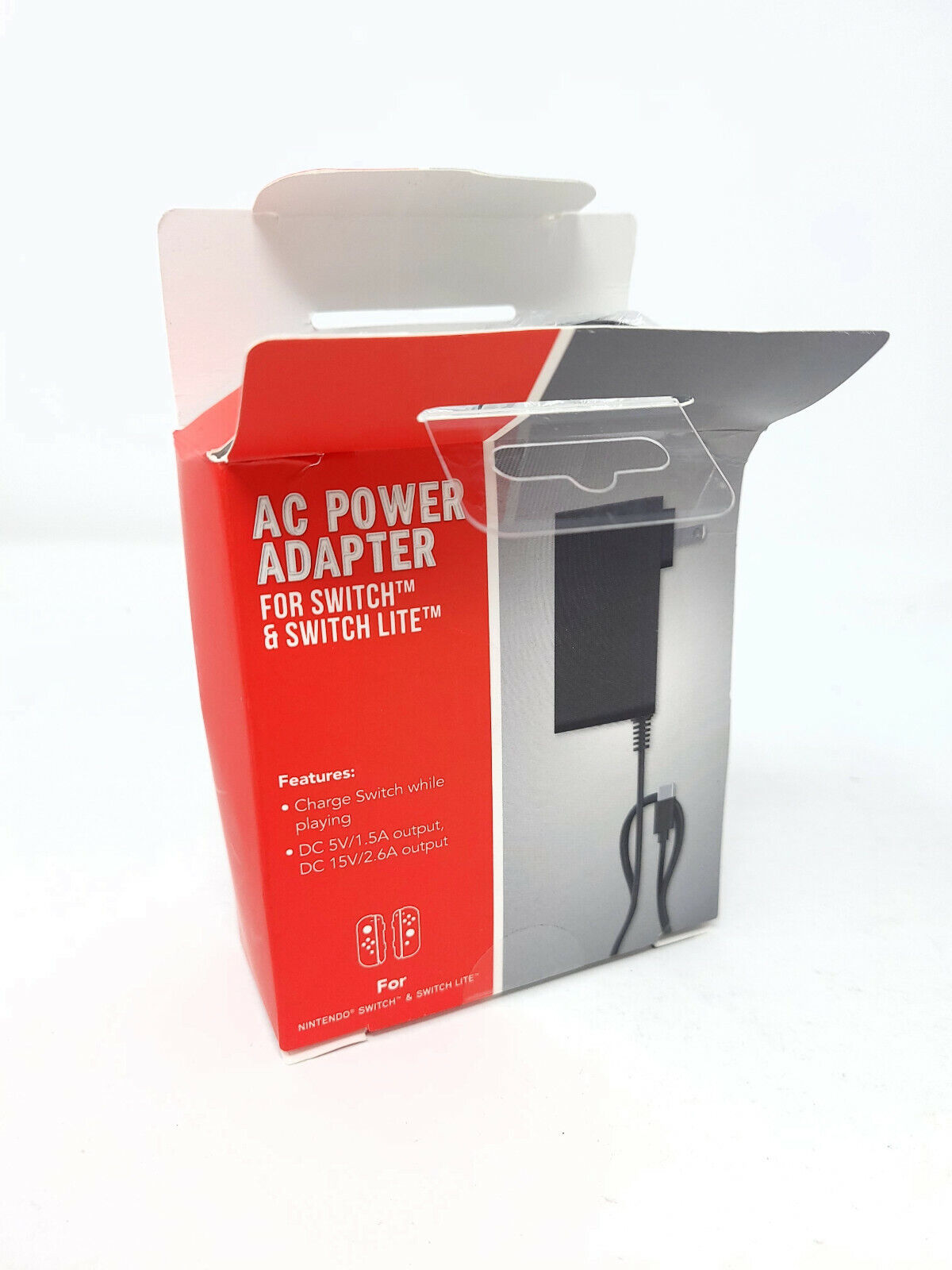 Play Gaming AC Power Adapter for Nintendo Switch & Switch Lite 5ft - Open Box