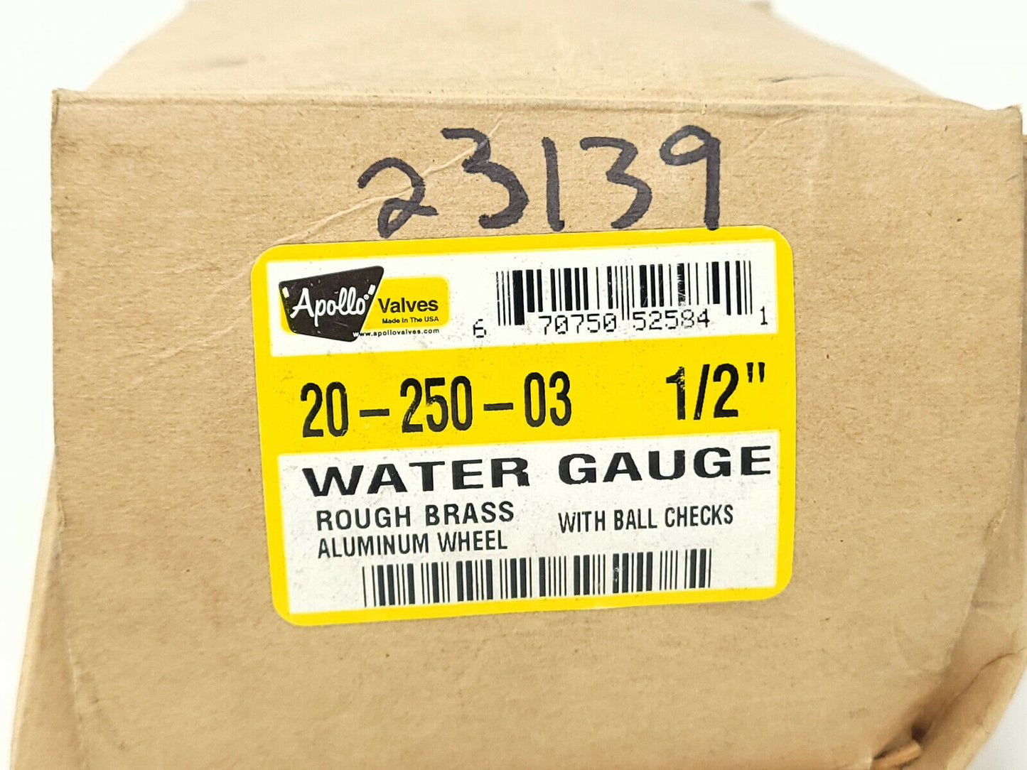 Apollo Valves - 20-250-03 / 2025003 - With Ball Checks - NEW WORN BOX
