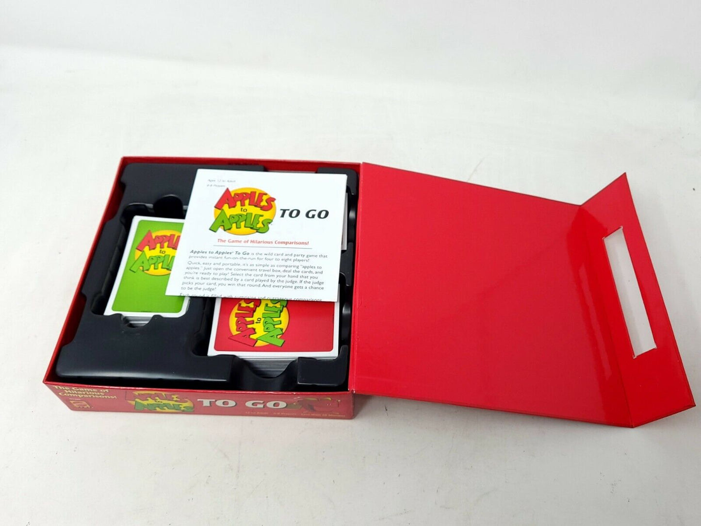 Apples to Apples To Go Board Game Ages 12 to Adult - Good Condition
