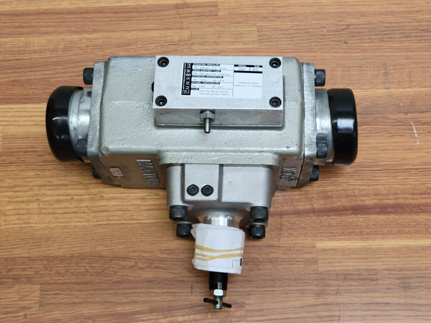 Maxton OSV STD Elevator Safety Shutoff Valve - New without box