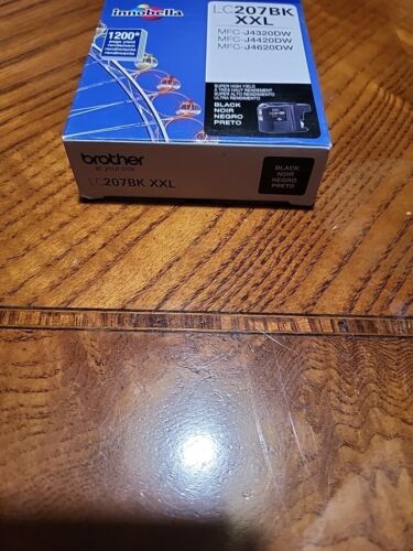 Brother LC207BK XXL Innobella Super High-Yield Ink, Black Exp 11/2023