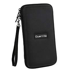 Guerrilla Calculator Zipper Case for Graphing Calculators, Black, G1-CALCCASEBLK
