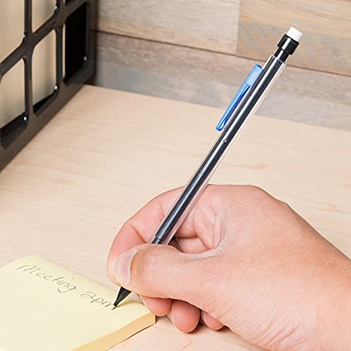 BIC Xtra Smooth Mechanical Pencil, 0.7 mm, HB (#2.5), Black Lead, Clear Barrel, Dozen BICMP11