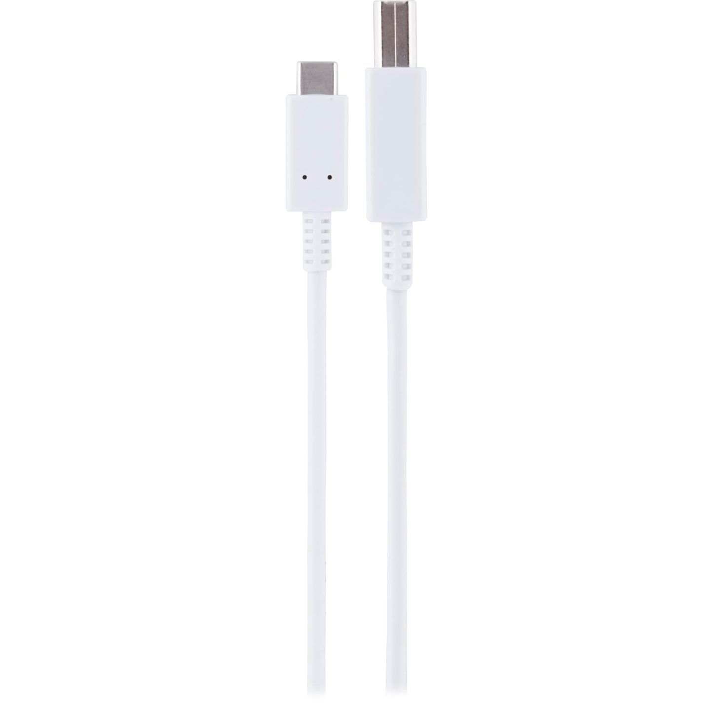 ATIVA® USB-C-to-USB-B Cable, 6.5', White, 32462