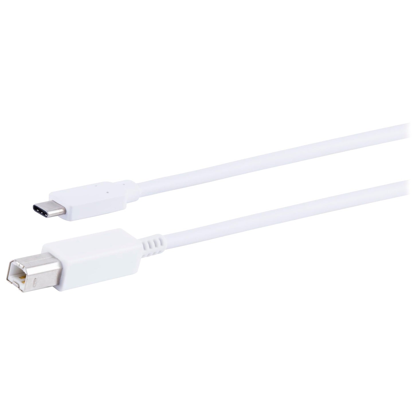 ATIVA® USB-C-to-USB-B Cable, 6.5', White, 32462