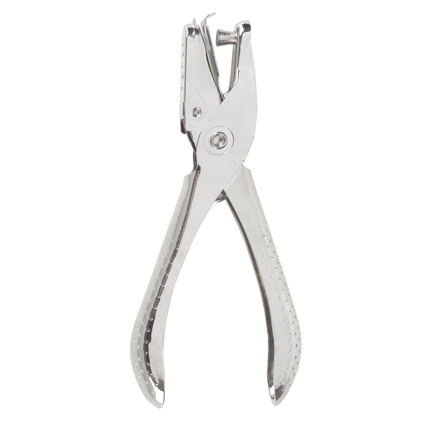 Office Depot Single-Hole Punch, Chrome, 0