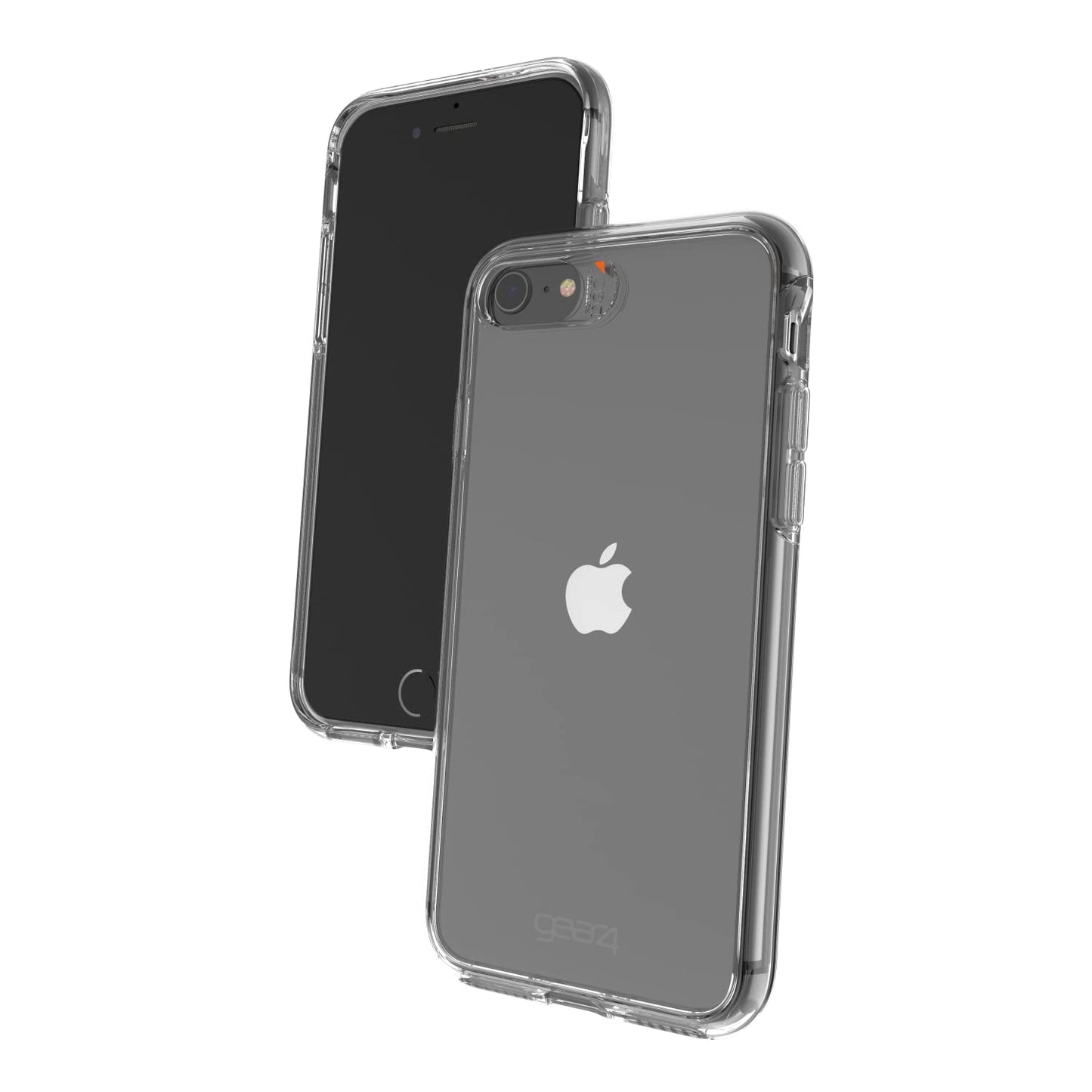Gear4 ZAGG Crystal Palace Case for iPhone SE 2022/SE (2nd Gen) & iPhone 8/7/6s/6 � Advanced Impact Protection, Integrated D3O Technology, � Transparent Finish, Clear (702009619)