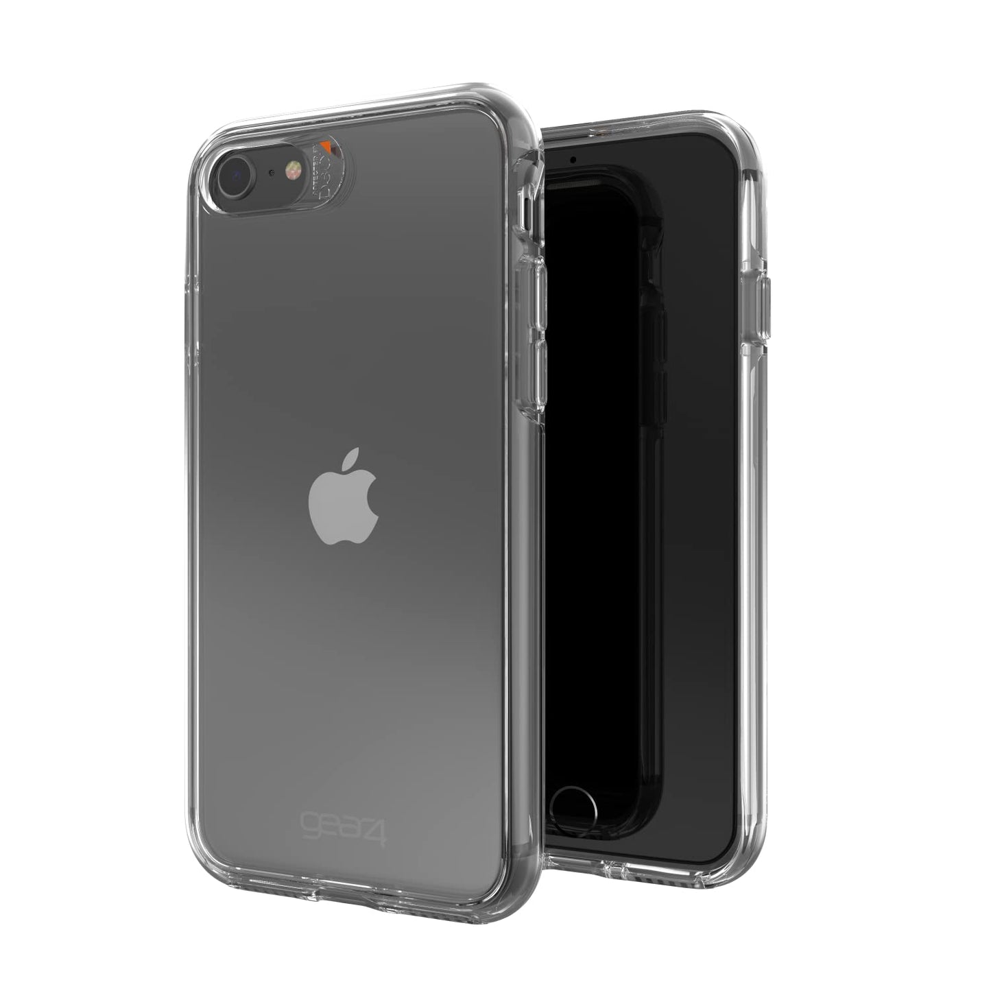Gear4 ZAGG Crystal Palace Case for iPhone SE 2022/SE (2nd Gen) & iPhone 8/7/6s/6 � Advanced Impact Protection, Integrated D3O Technology, � Transparent Finish, Clear (702009619)