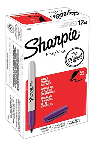 Sharpie Fine Point Permanent Marker Open Stock-Purple
