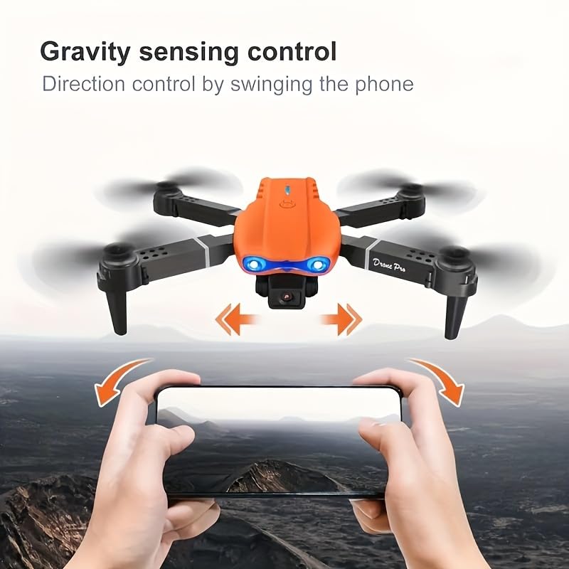 Generic E99 Pro Professional Entry-Level Drone, Dual Camera FPV WiFi, High Altitude Hovering, Outdoor Party Overhead Shot, Beginner Gift, Balck
