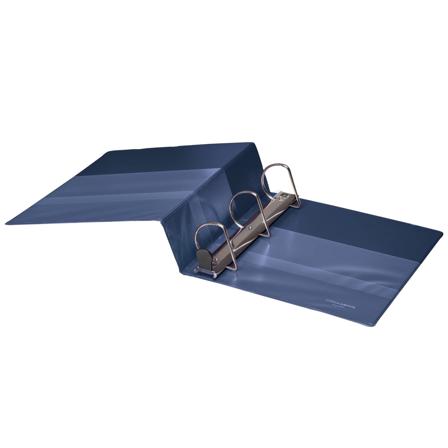 Office Depot� Brand Heavy-Duty D-Ring Binder, 3" Rings, 59% Recycled, Navy