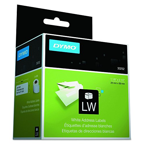 Dymo DYM30252 Address Label 3-1/2"x1-1/8" White 700ct