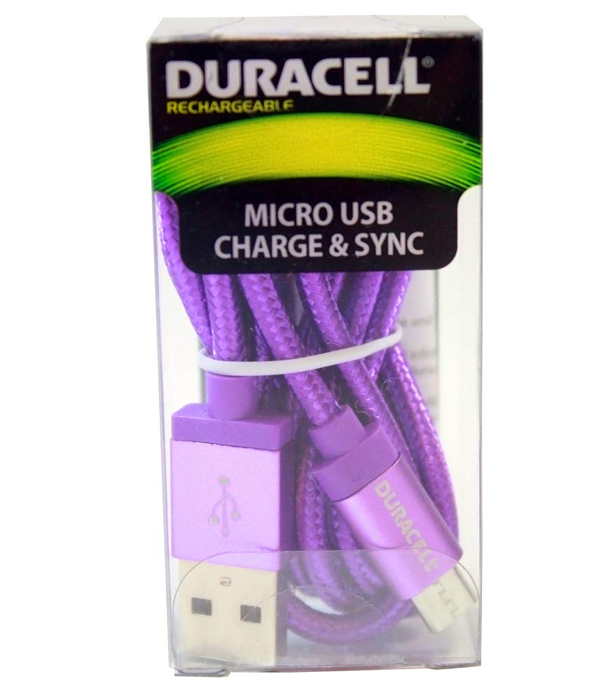 ESI CASES 3' Micro USB Cable Purple