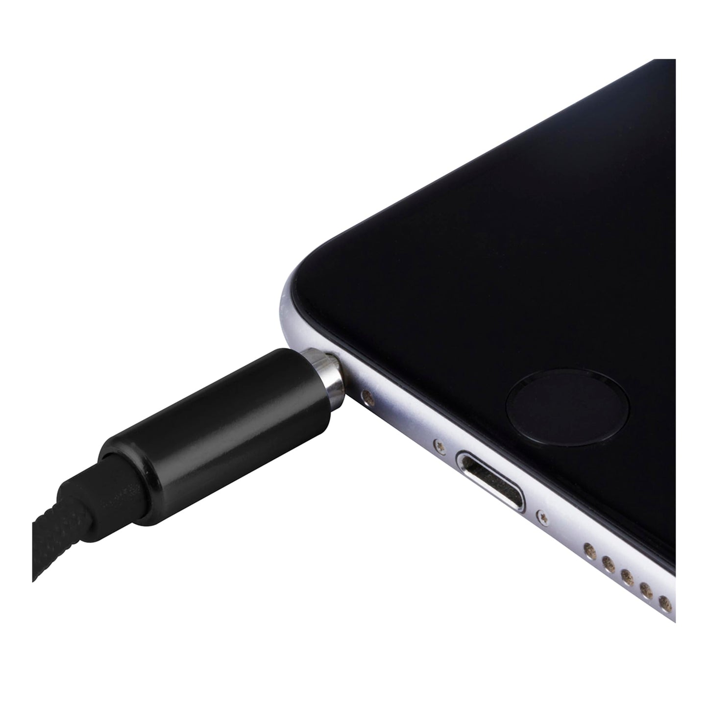 ATIVA® 3.5 mm Braided Auxiliary Cable, 6', Black, 46922
