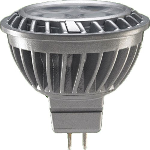 GE Lighting 89945 Energy-Smart LED 7-watt 390-Lumen MR16 Bulb with Medium Base, Warm White, 1-Pack