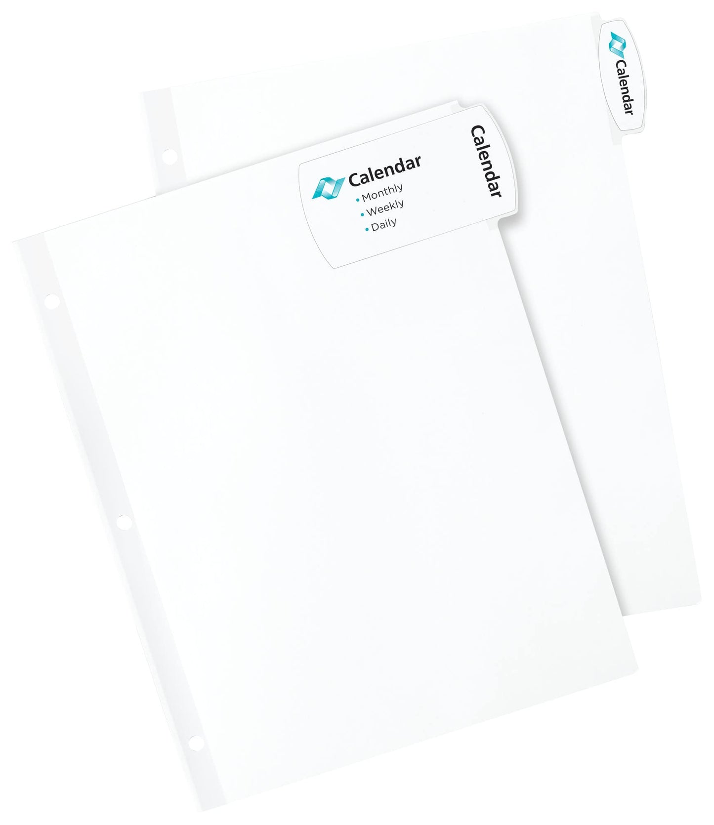 Avery Big Tab Printable White Label Dividers with Easy Peel, 5 Tabs, 1 Set (14436)