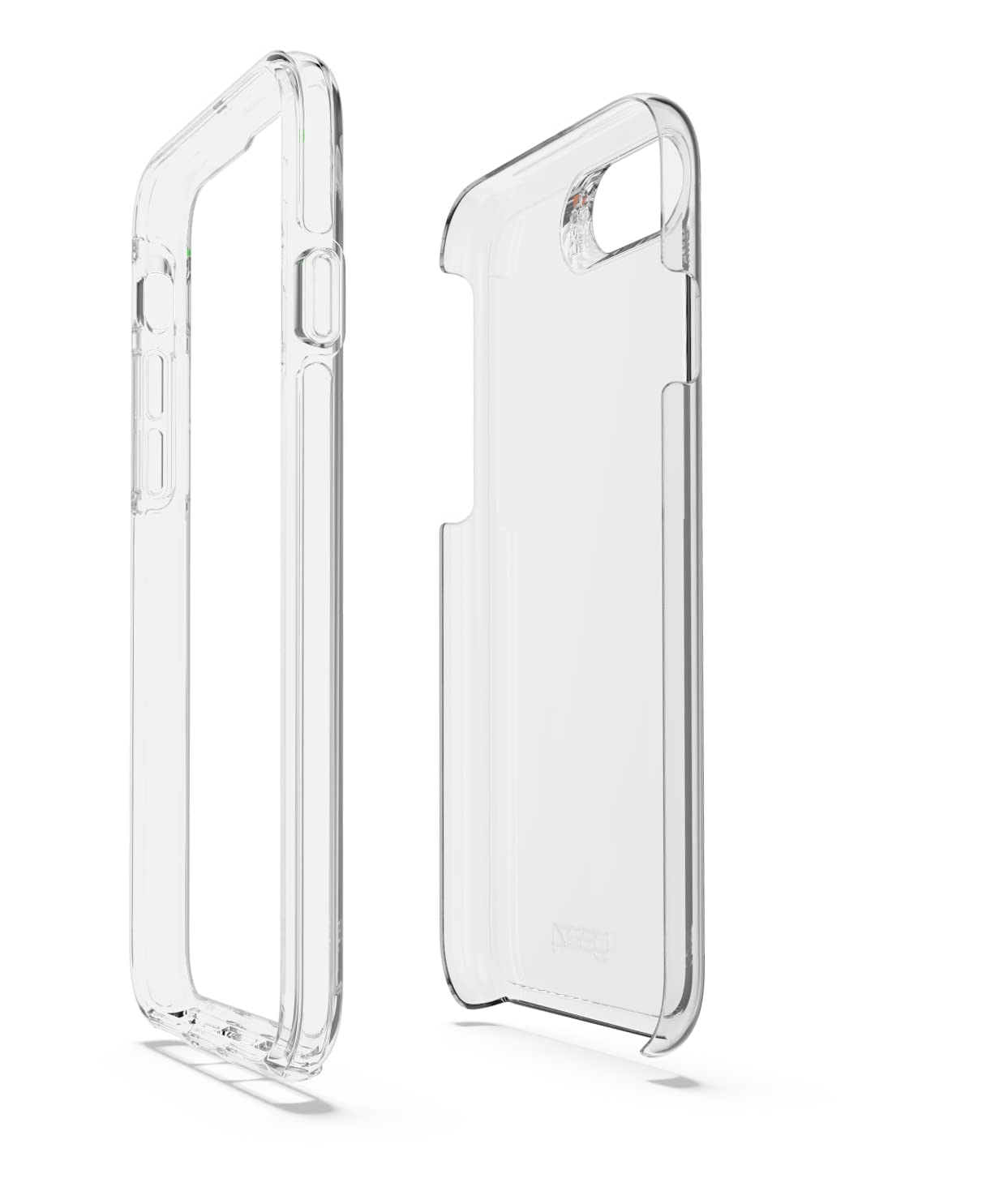 Gear4 ZAGG Crystal Palace Case for iPhone SE 2022/SE (2nd Gen) & iPhone 8/7/6s/6 � Advanced Impact Protection, Integrated D3O Technology, � Transparent Finish, Clear (702009619)