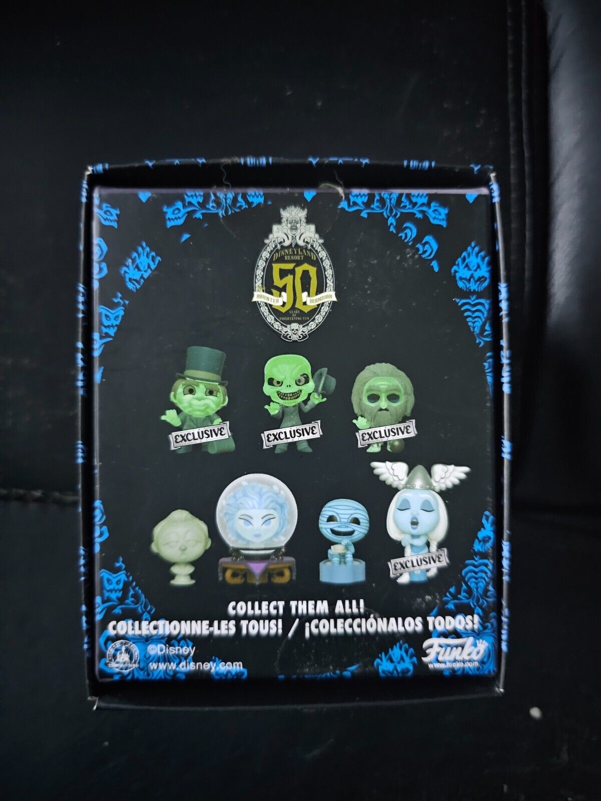 Funko Haunted Mansion 50th Anniversary Disney Skeleton Exclusive Glow FAST SHIP