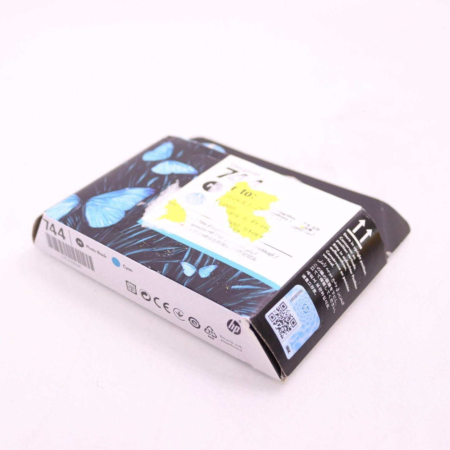 Genuine HP 744 F9J86A Photo Black & Cyan Printhead for DesignJet Z2600 EXP 05.2024