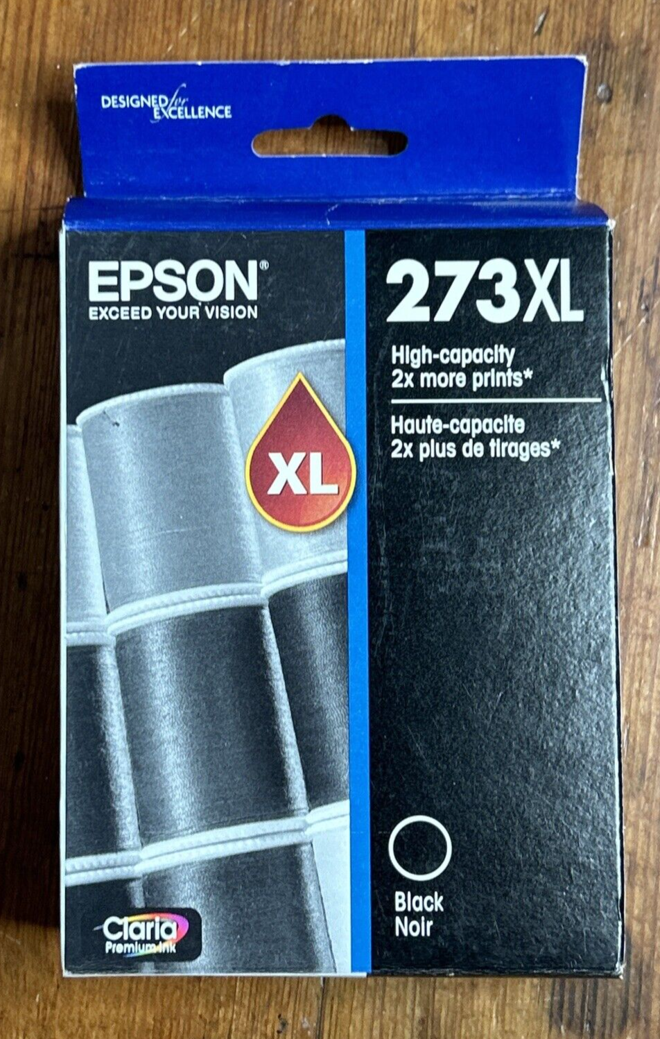 Epson 273XL Black High Yield Ink Cartridge (C13T274120) Expired 2022-2024