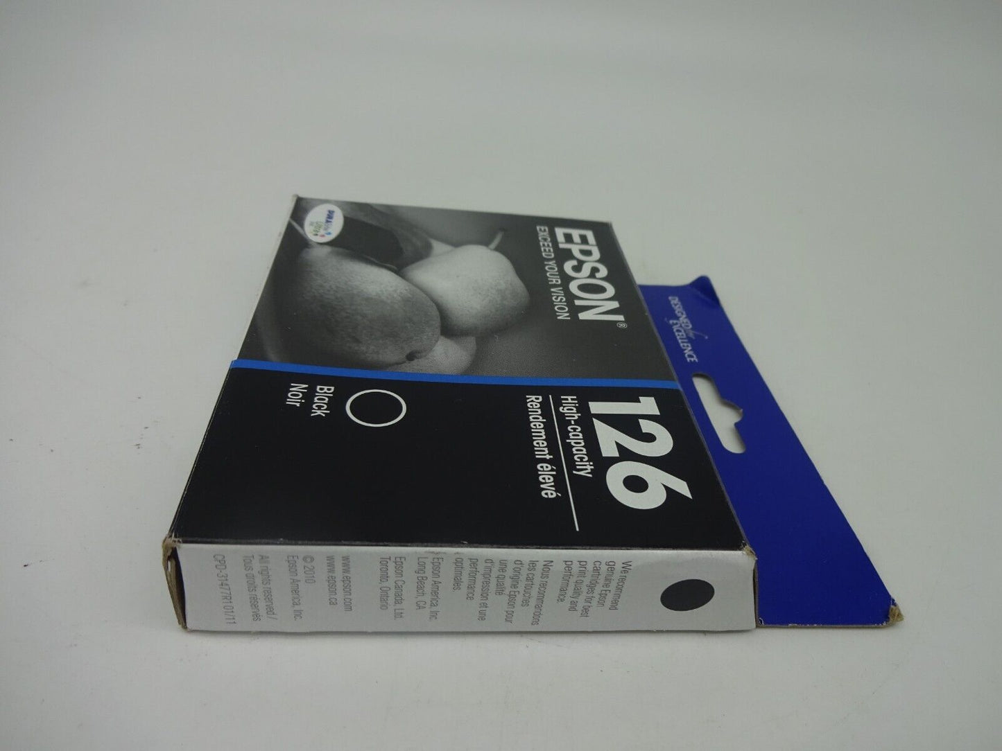 Genuine Epson 126 High Capacity Black Ink Cartridge New Sealed Exp 12-2023 (LY)