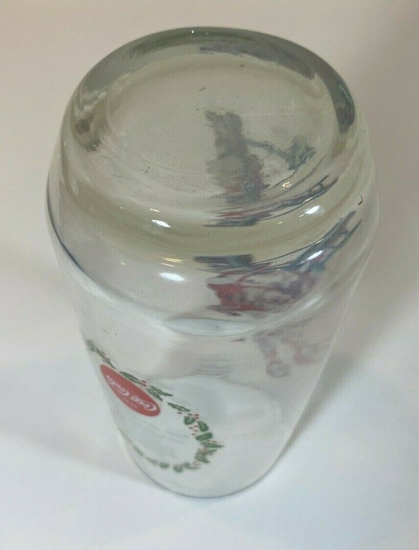 Coca Cola 1948 Haddon Sundblom Santa Claus Glass 93761 3 of 3 Series II Coke