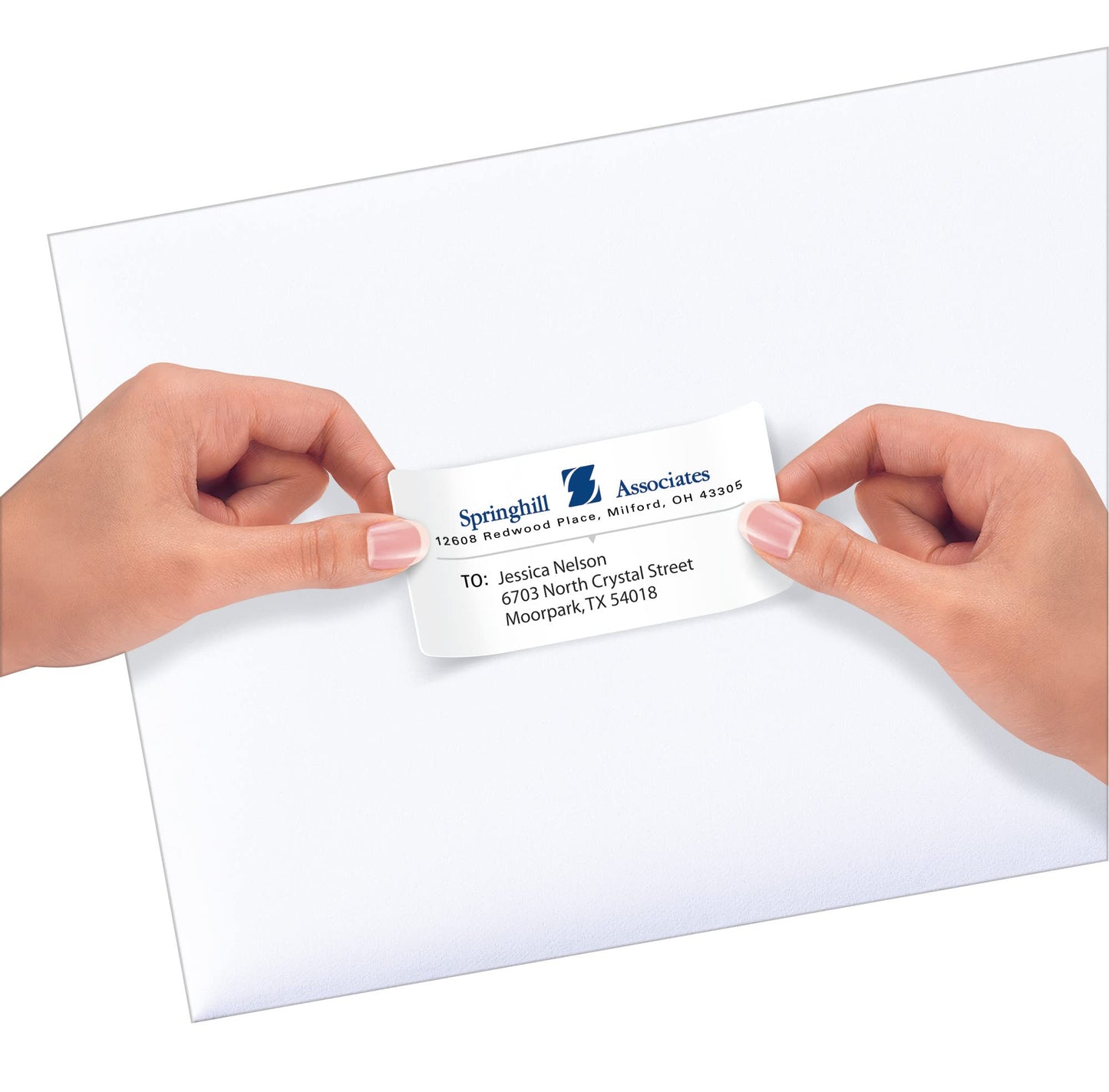Avery Repositionable Labels, Sure Feed, 2" x 4", 250 Labels (58163)