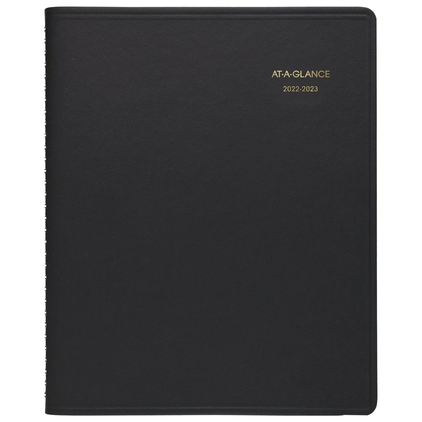 AT-A-GLANCE 2022-2023 Planner, Monthly Academic, 9" x 11", Large, Black