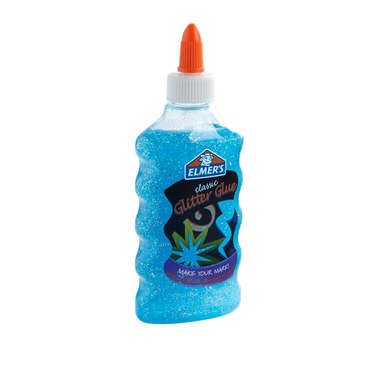 Elmer's 2022912 Liquid Glitter Glue, Washable, Blue, 6 Ounces, 1 Count
