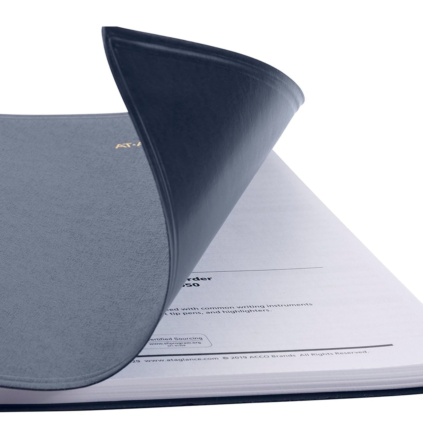 AT-A-GLANCE 2025 Appointment Book Planner, Weekly, 8-1/4" x 11", Large, Quarter-Hourly, Navy (709502025)