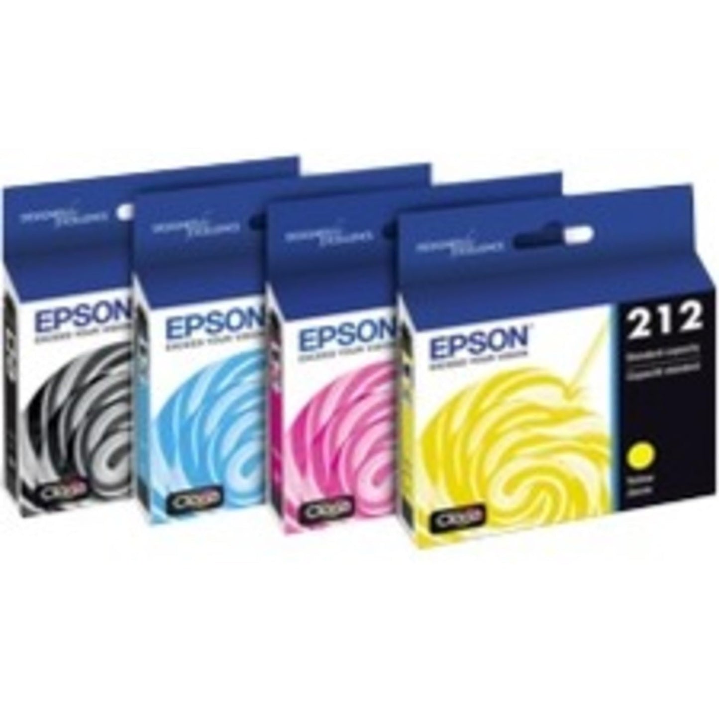 EPSON 212 Claria Ink Standard Capacity Yellow Cartridge (T212420-S) Works with WorkForce WF-2830, WF-2850, Expression XP-4100, XP-4105