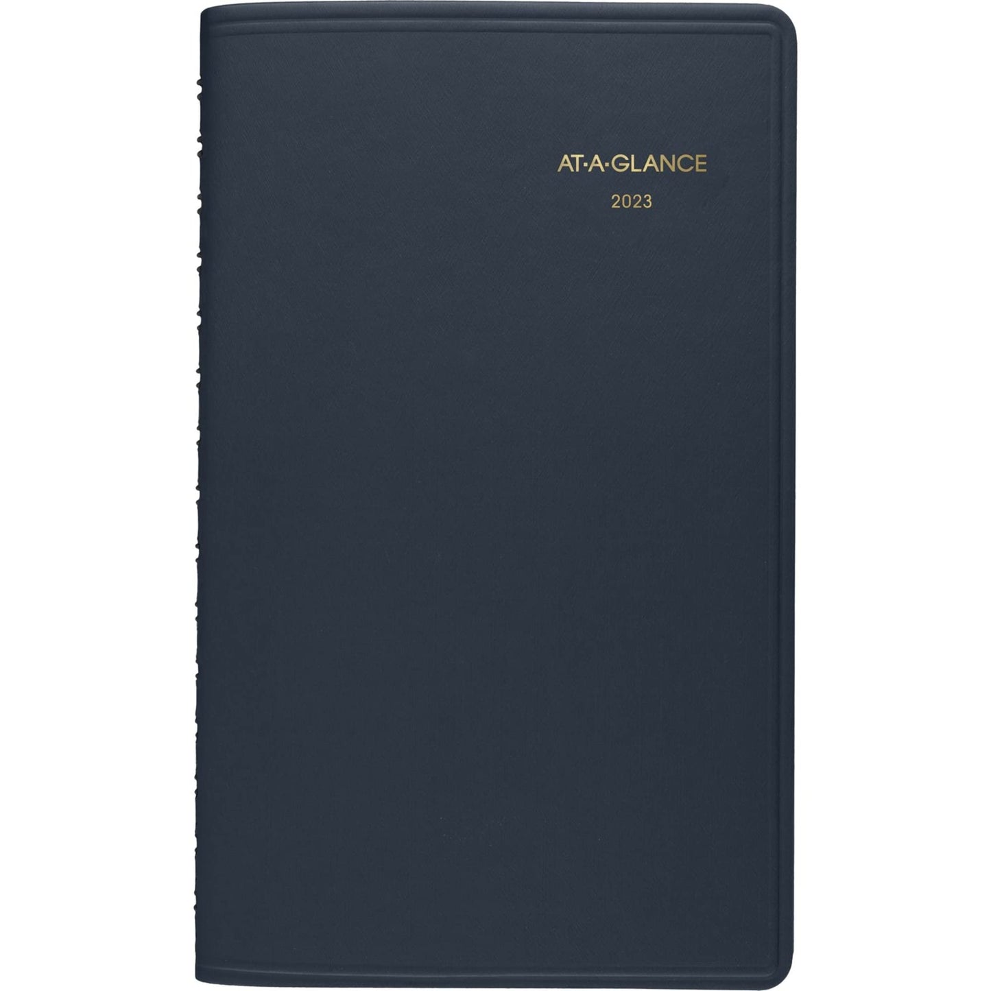 AT-A-GLANCE 2023 RY Weekly Appointment Book Planner, Navy, Small, 5" x 8"