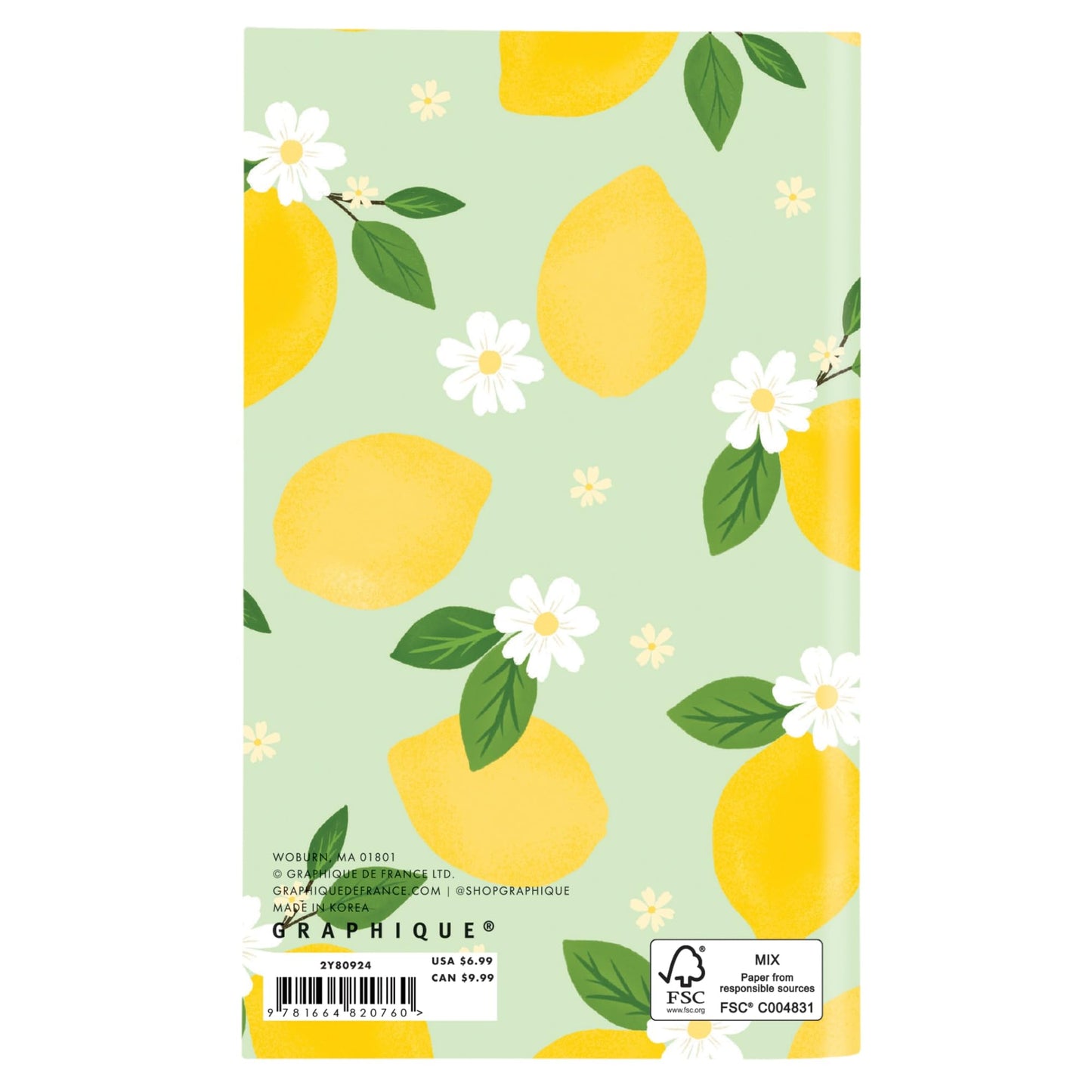 2023-2025 Graphique 29-Month Monthly Pocket Planner, 4" x 6", Oh So Chic, August 2023 to December 2025, 2Y02024 D