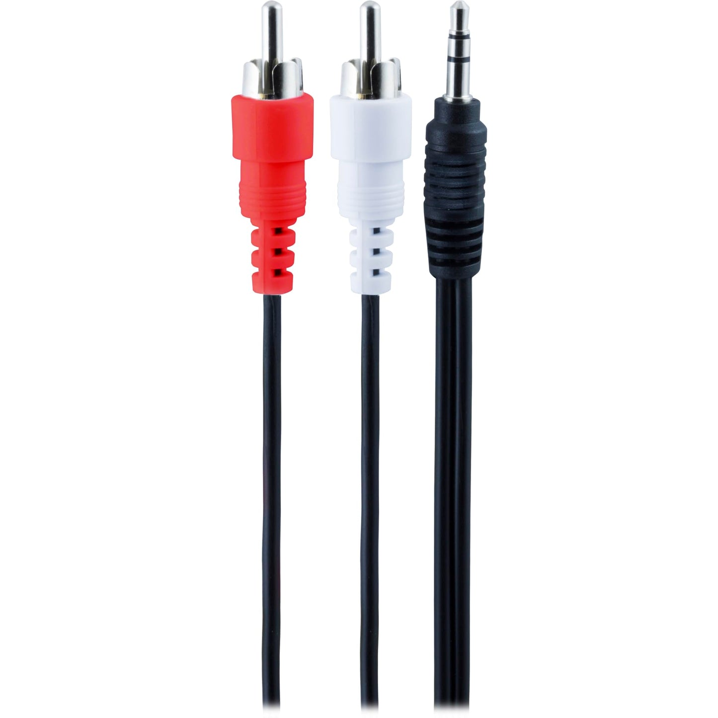 Ativa� Audio Y Adapter Splitter, 3.5mm to RCA, 6�, Black, 26916