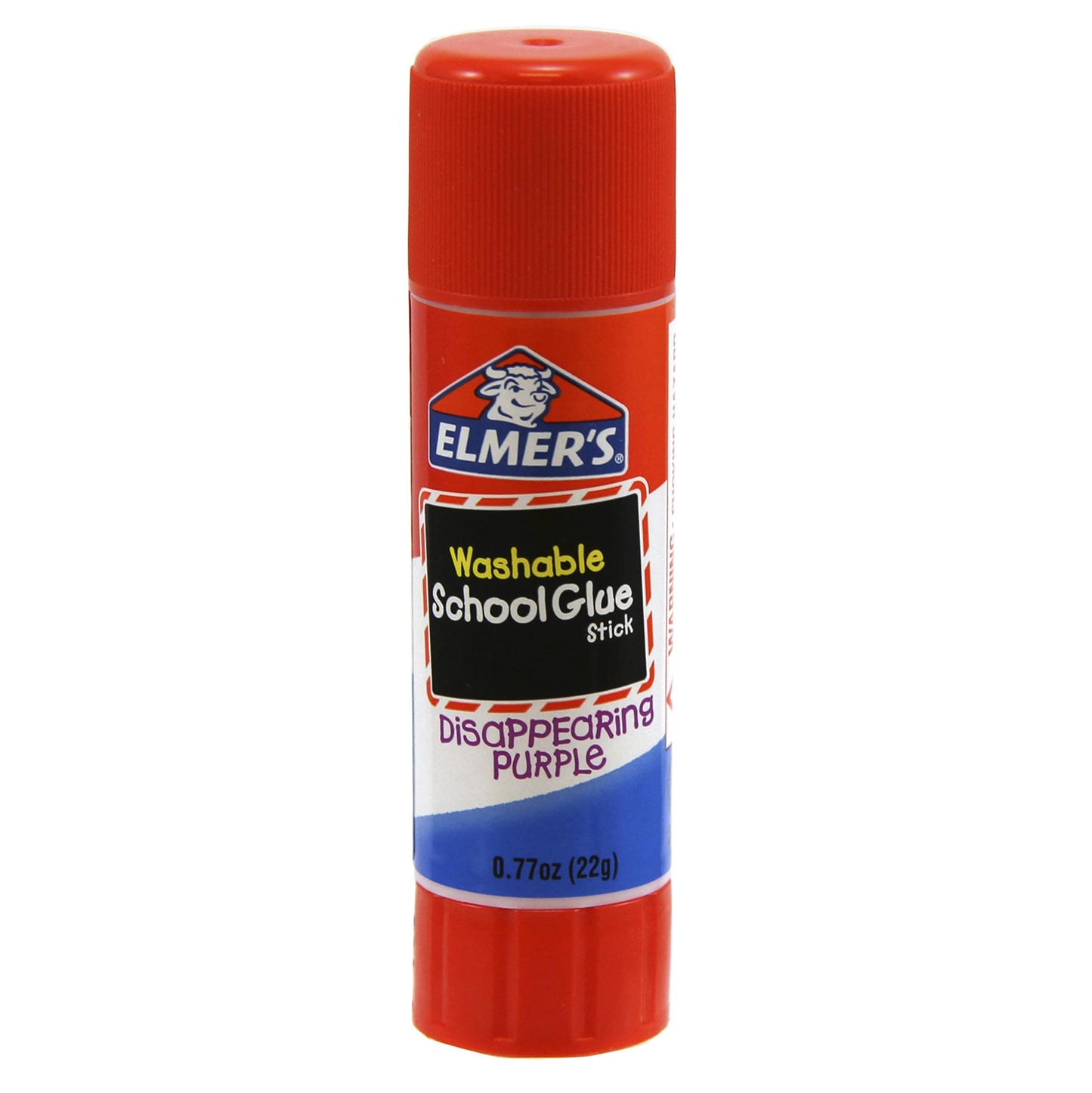 Elmer's Disappearing Purple School Glue Stick, 0.77 oz, Single Stick (E523)
