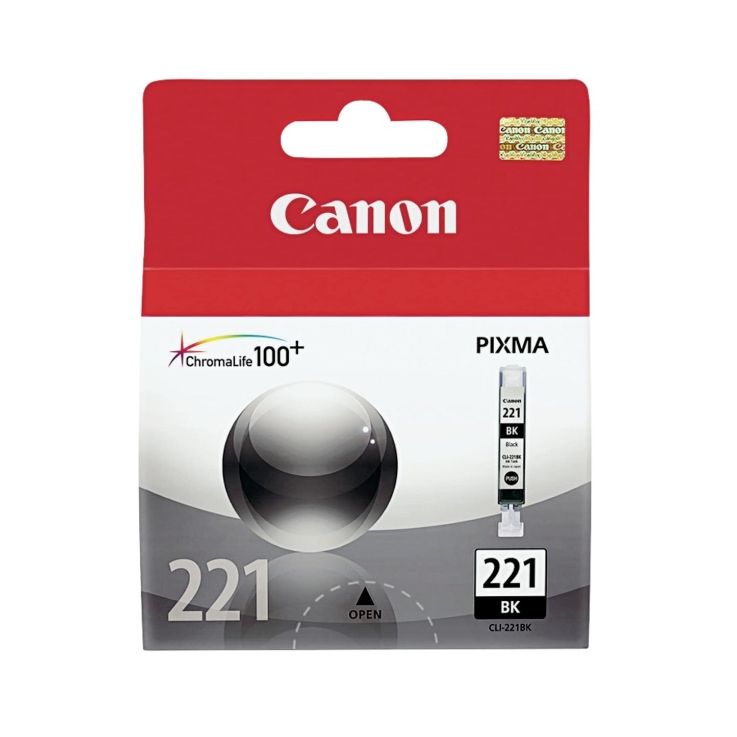 Canon CLI-221 Black Ink Tank Compatible to MP980, MP560, MP620, MP640, MP990, MX860, MX870, iP4600, iP3600, iP4700