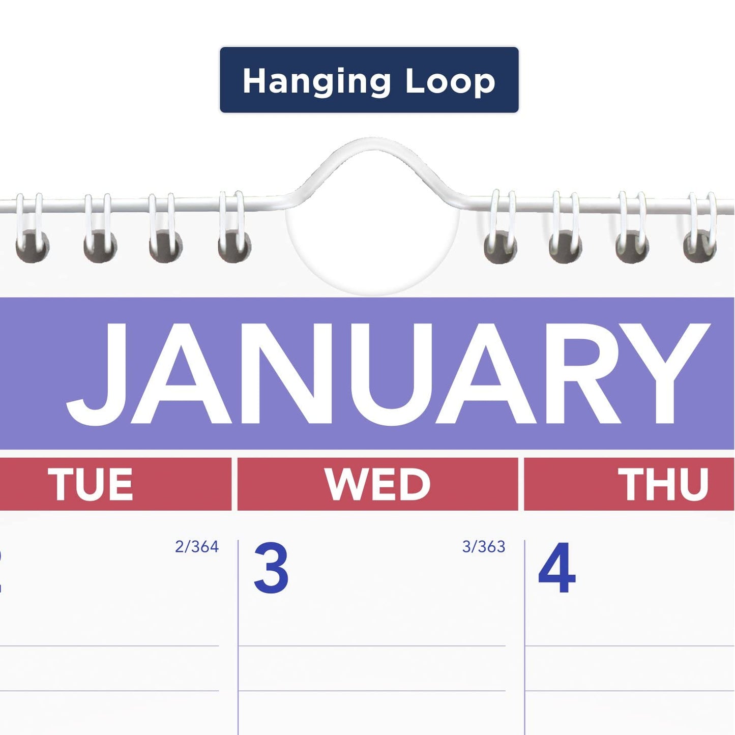AT-A-GLANCE 2024 Wall Calendar, 12" x 17", Medium Tall, Spiral Bound, Monthly (PM22824)