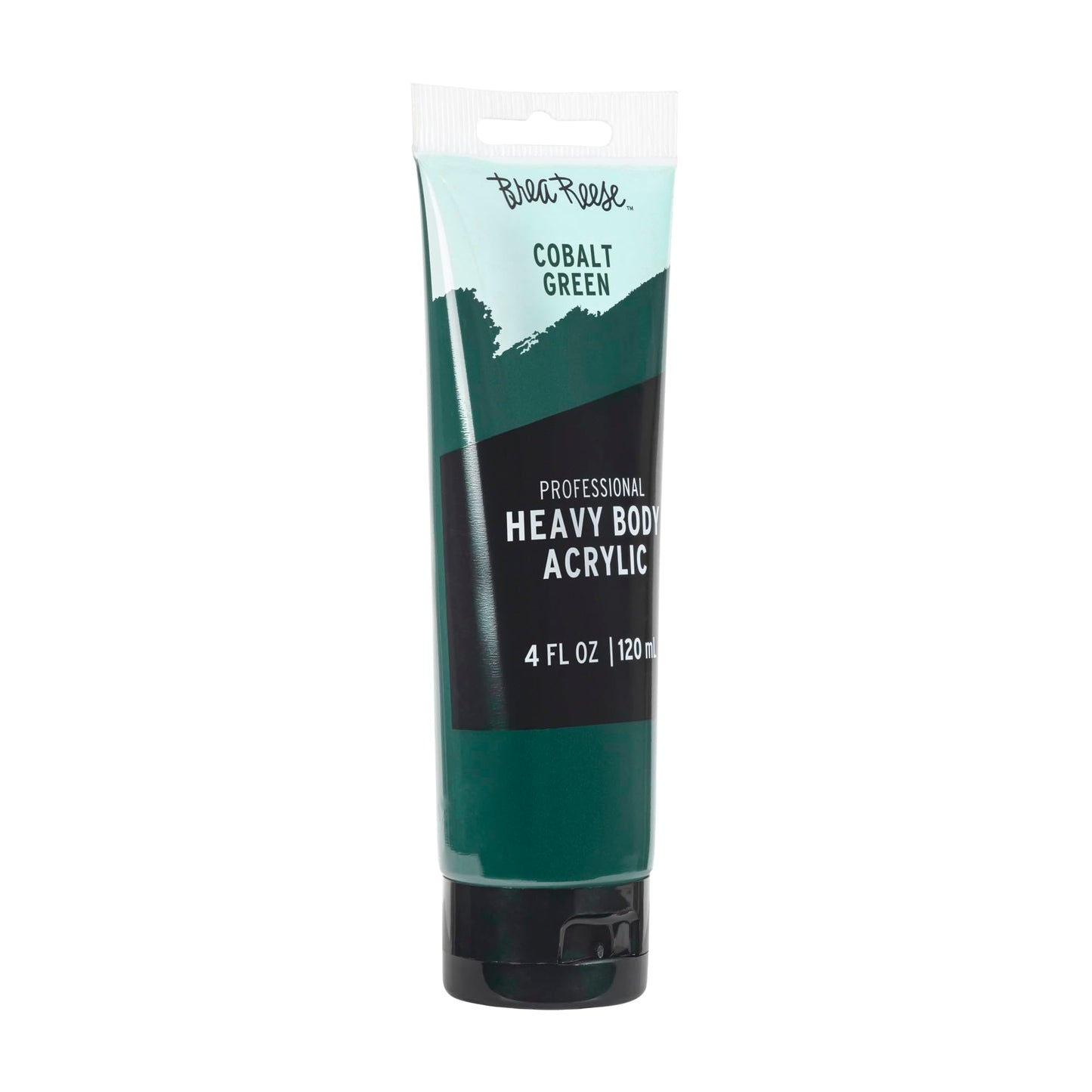 Brea Reese Professional Heavy-Body Acrylic Paint, 4 Oz, Cobalt Green