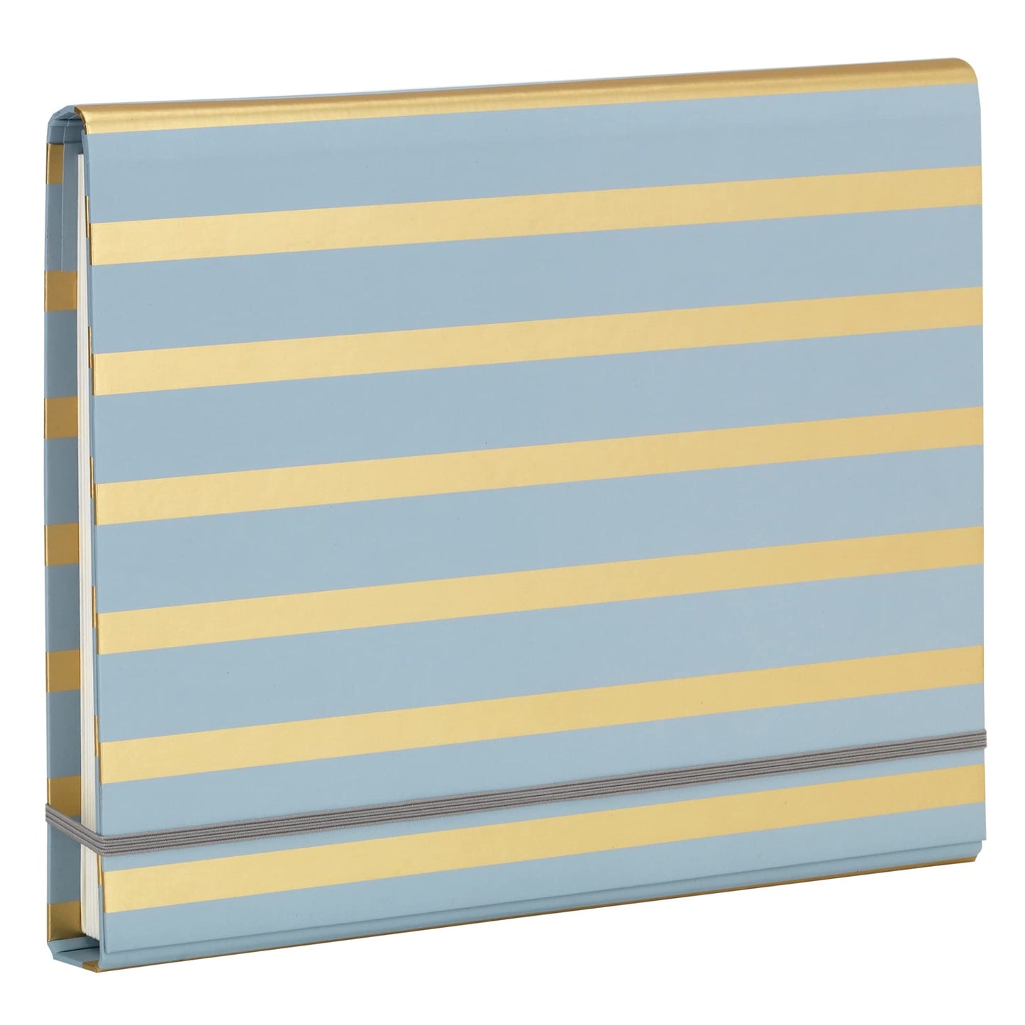 Office Depot� Brand Paper Expanding File Folder, 13 Pocket, Expansion 13", 8 1/2" x 11", Letter, Mint/Gold, Pack of 1