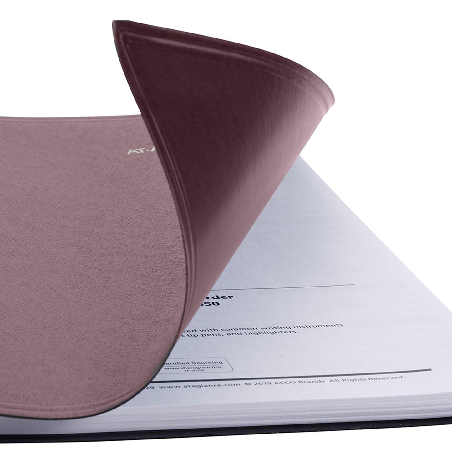 AT-A-GLANCE 2025 Appointment Book Planner, Weekly, 8" x 11", Large, Quarter-Hourly, DayMinder, Burgundy (G5201425)