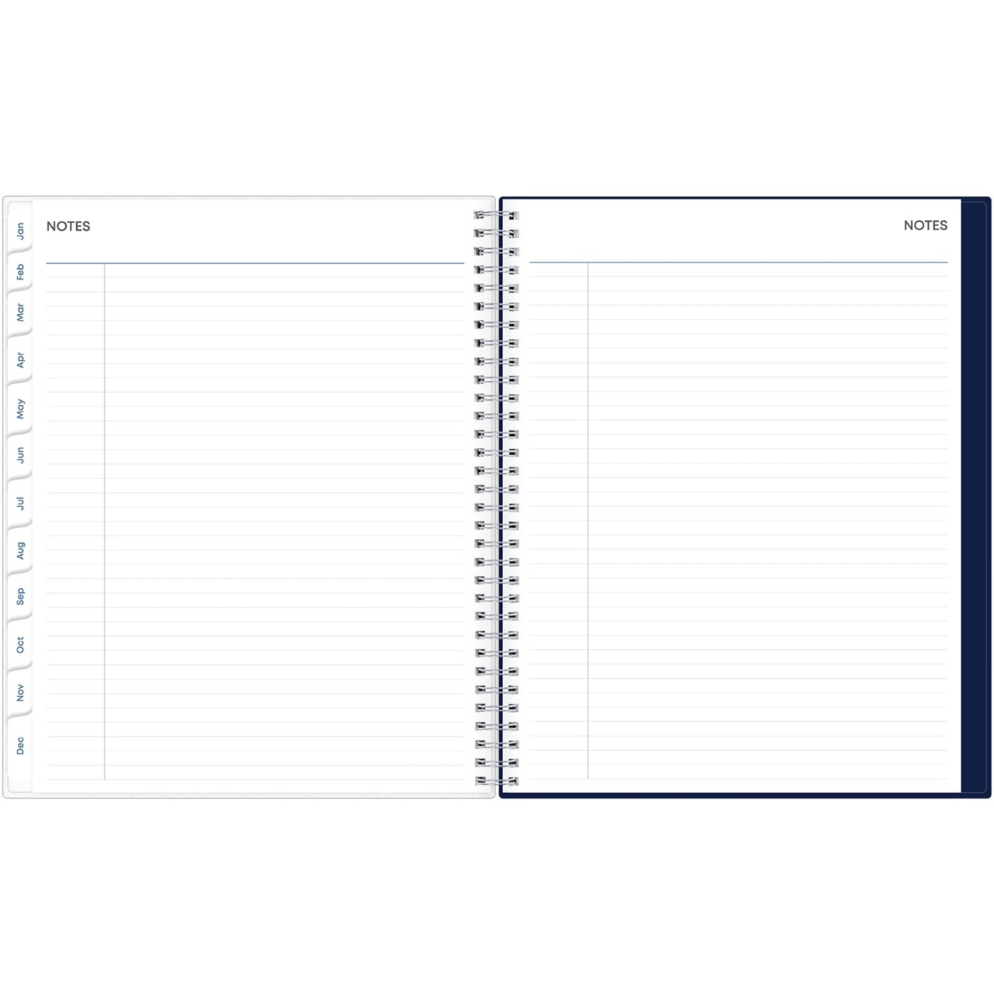 Blue Sky� Weekly/Monthly Planner, 8-1/2" x 11", Blue Marble Frosted, January To December 2023, 141244