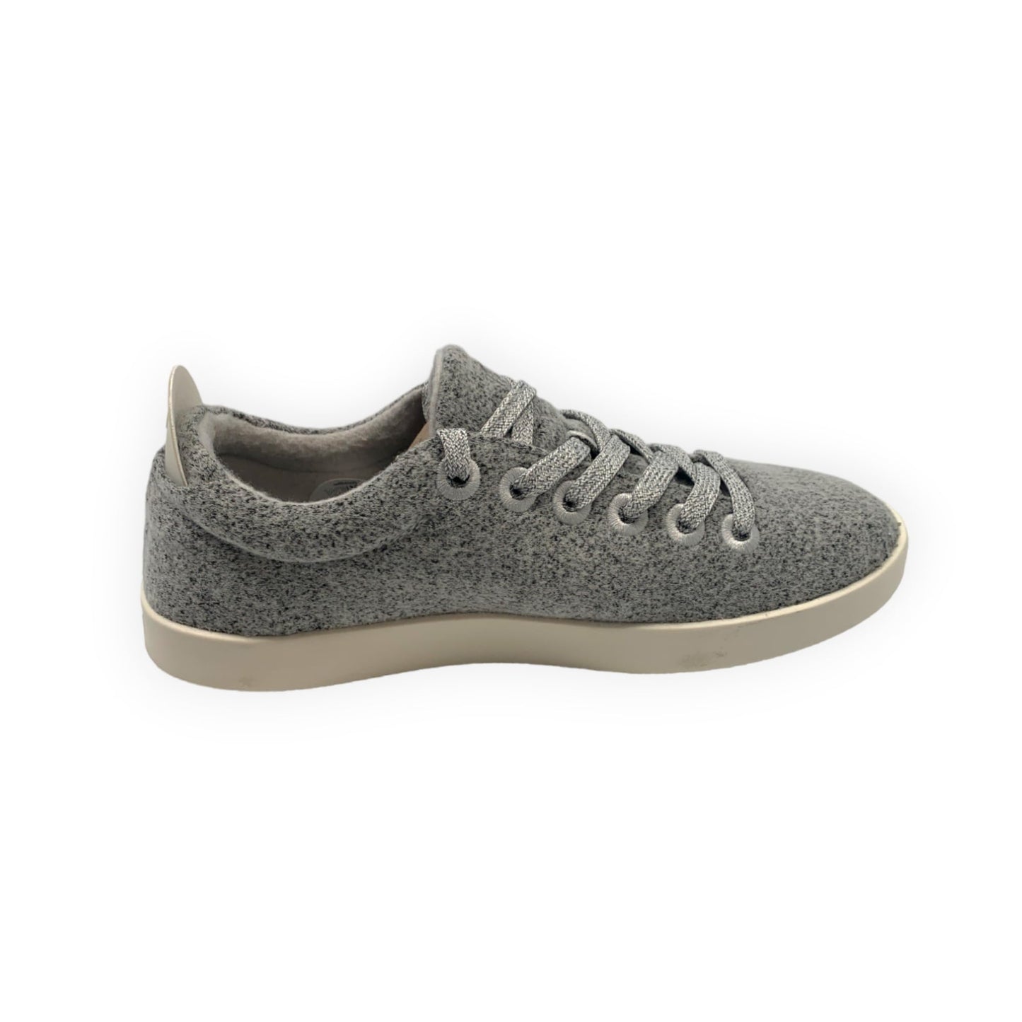 Allbirds Women's Wool Pipers Sneakers, Dapple Grey with White Sole, Premium ZQ Merino Wool, US Size W8, WP1WDPG080 - Comfort and Style