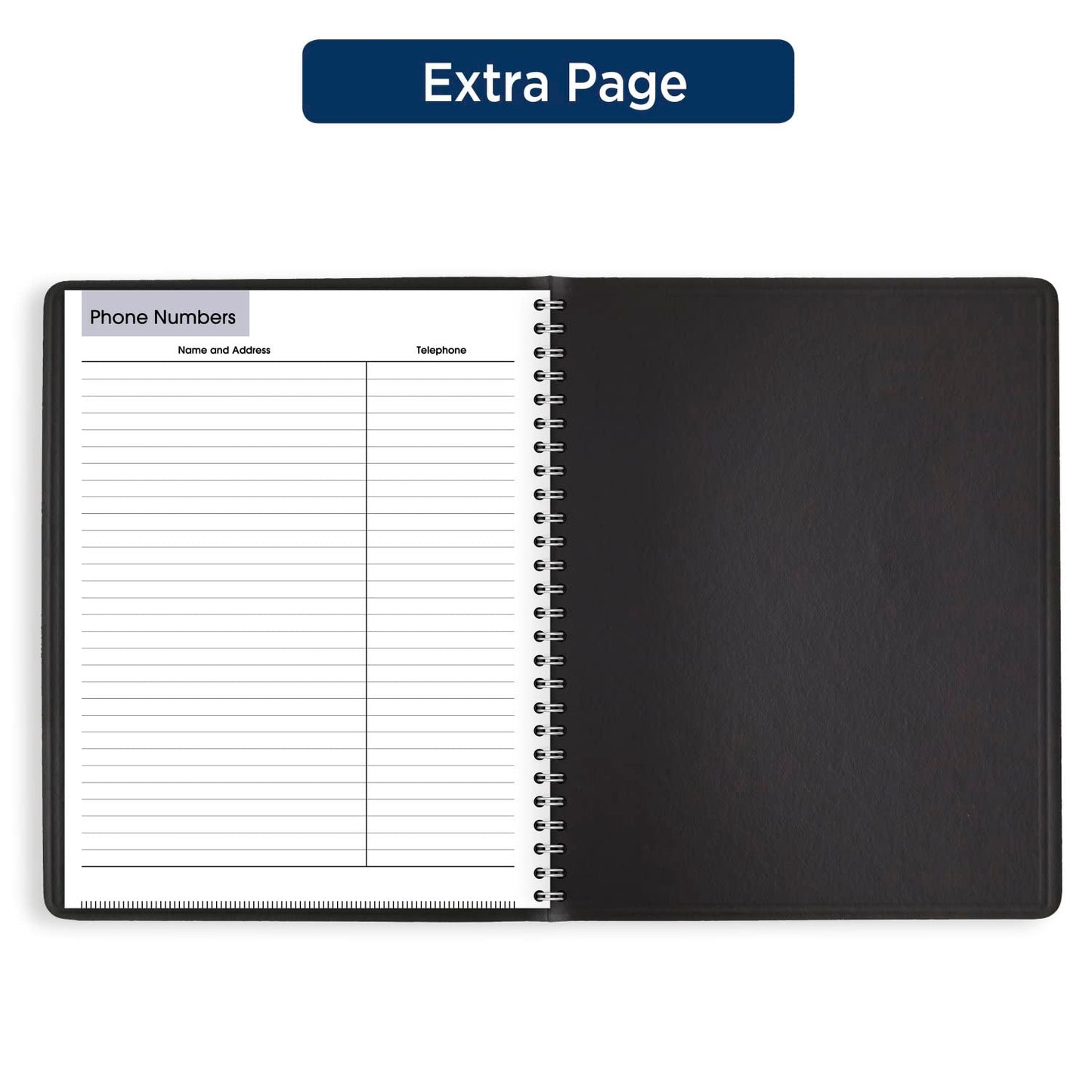AT-A-GLANCE 2024 Weekly Planner, DayMinder, Column-Style, 7" x 8-3/4", Medium, Faux Leather, Black (G5900024)
