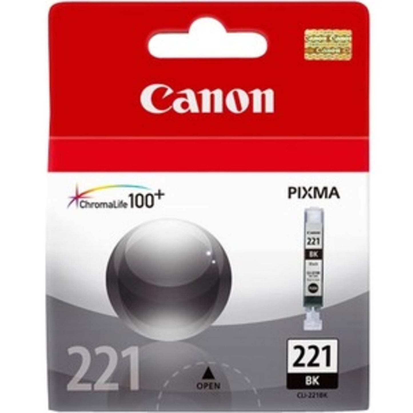 Canon CLI-221 Black Ink Tank Compatible to MP980, MP560, MP620, MP640, MP990, MX860, MX870, iP4600, iP3600, iP4700