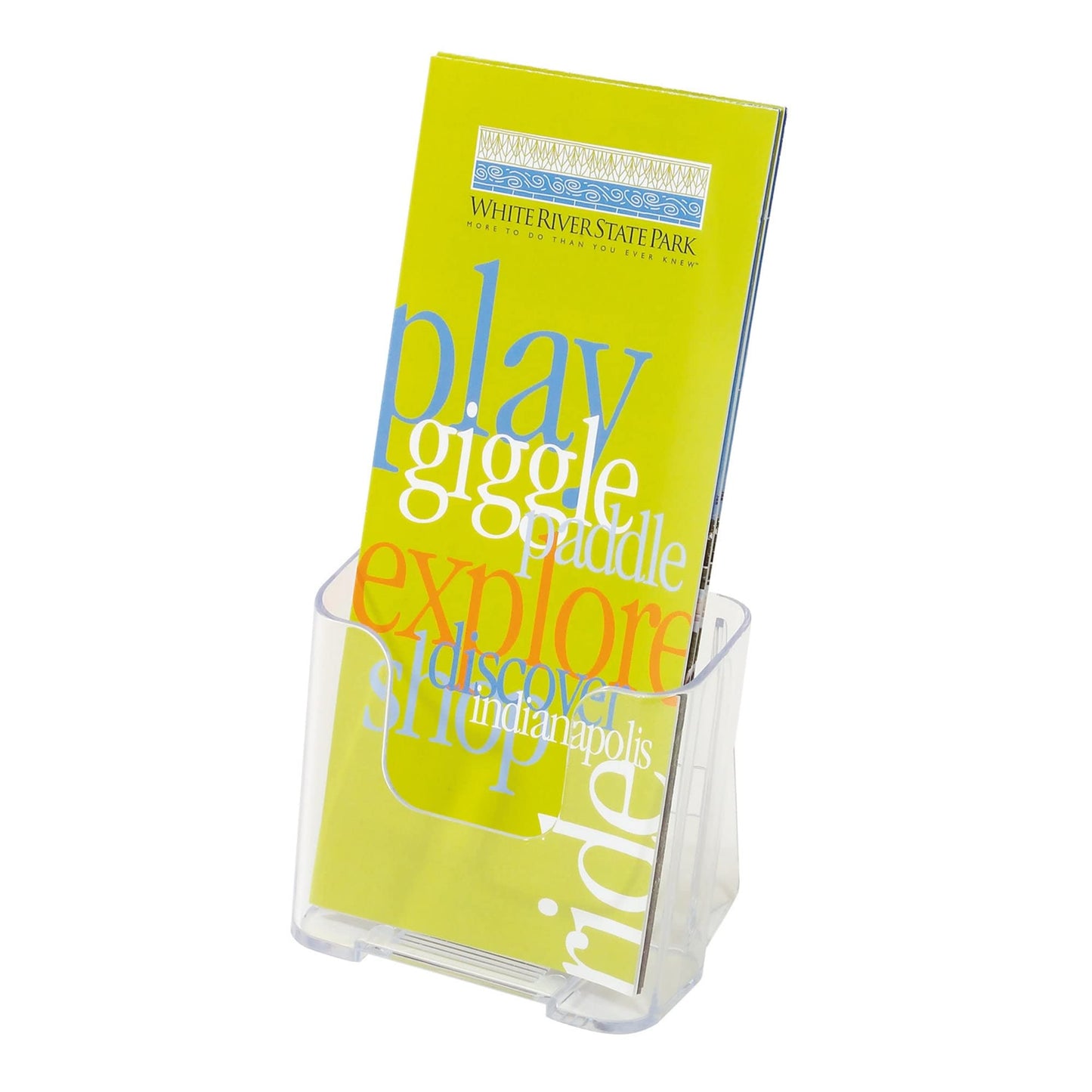 Office Depot� Brand High-Back Literature Holder, 7-3/4"H x 4-1/4"W x 7-3/4"D
