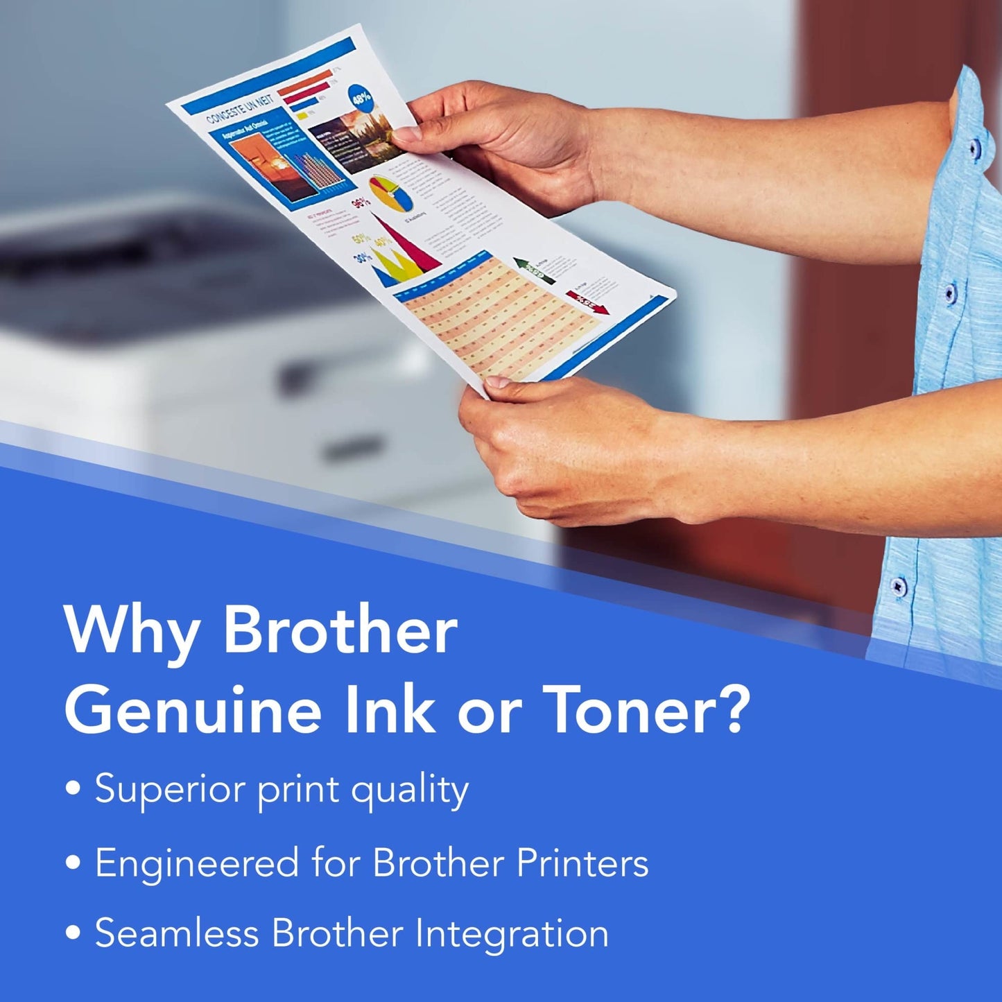 Brother Genuine LC30334PKS 4-Pack, Super High-Yield INKvestment Tank Ink Cartridges; Includes 1 Cartridge Each of Black, Cyan, Magenta & Yellow, Page Yield Up to 1,500 Pages/Cartridge, LC3033