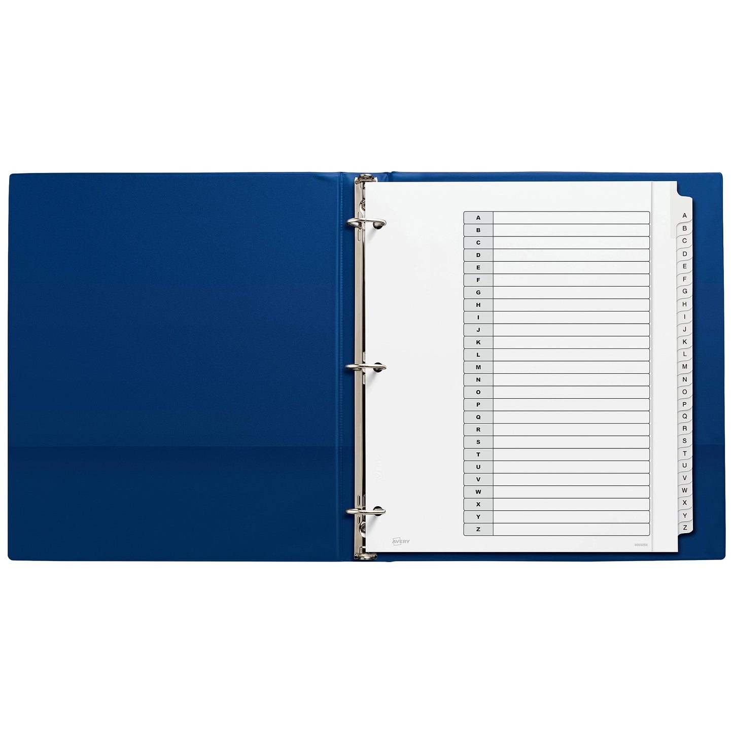 Avery 16176 Write & Erase Big Tab Plastic Dividers w/Slash Pocket, 5-Tab, Letter (Pack of 2)