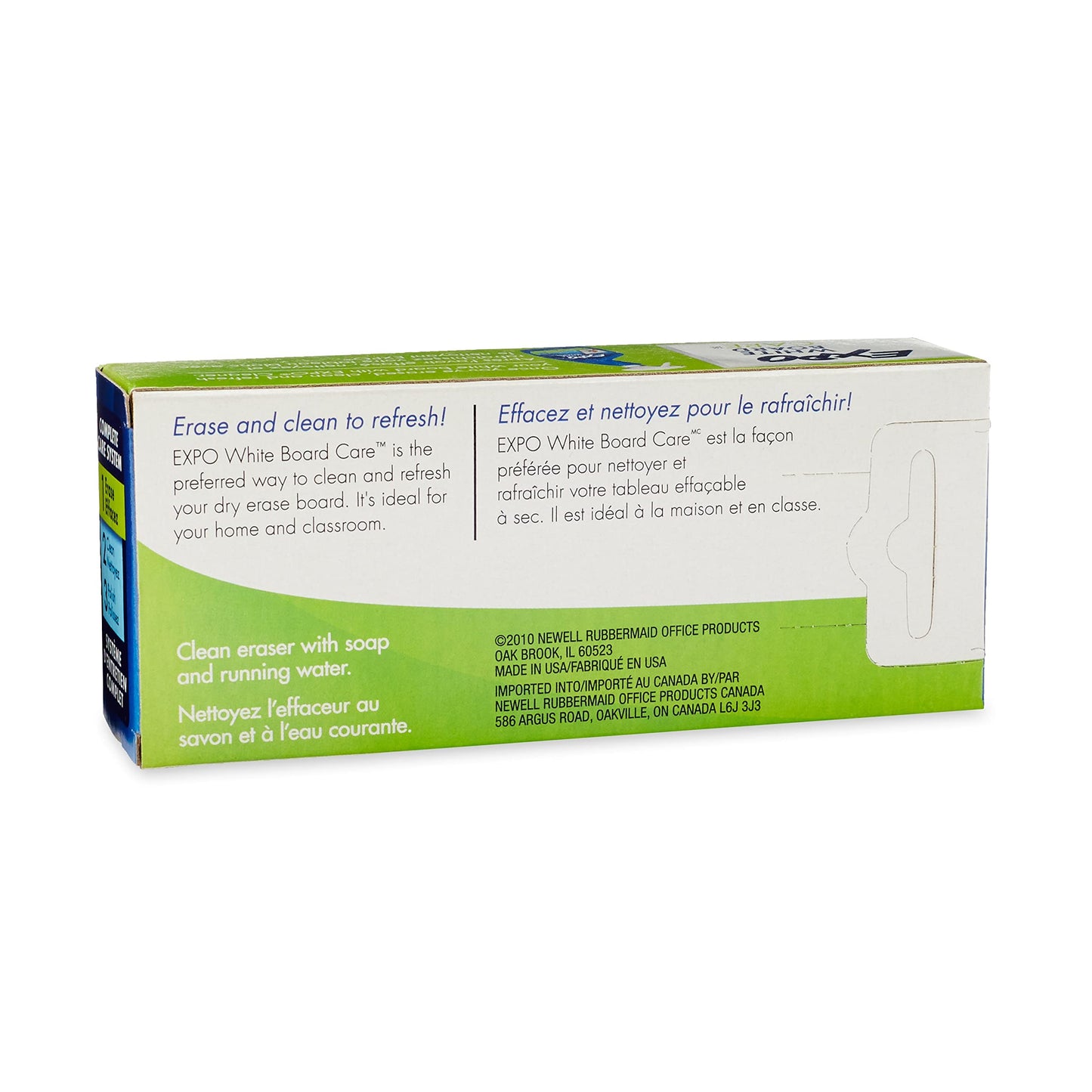 EXPO Dry Erase, Soft Pile Block Whiteboard Eraser, 5-1/8 in. x 1-1/2 in.